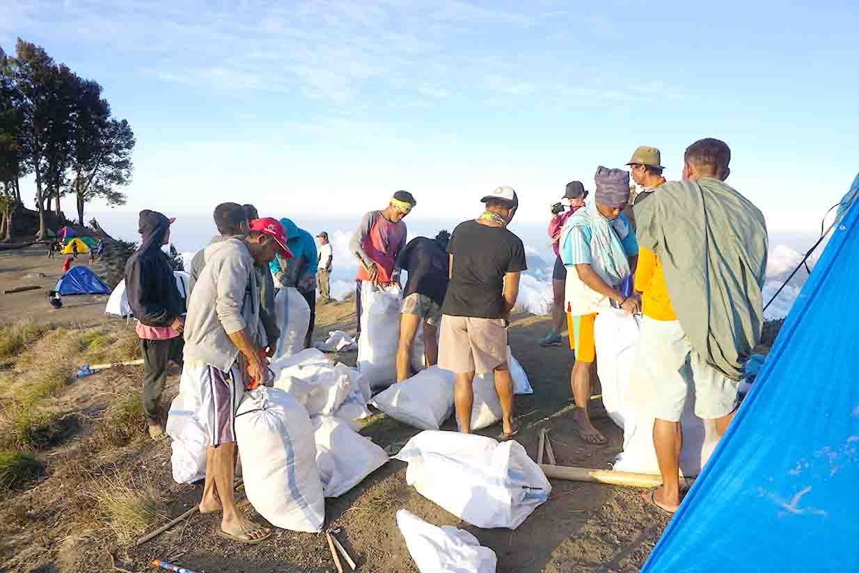 rinjani zero waste