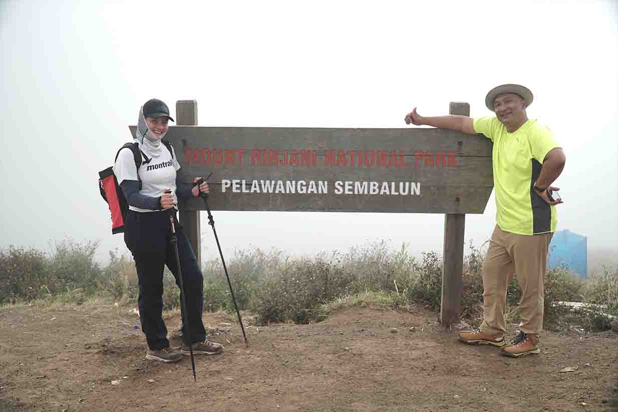 rinjani trekking summit