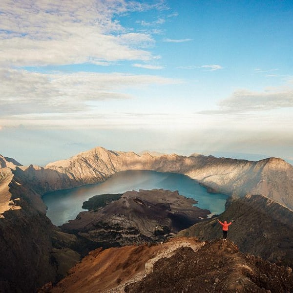 Rinjani trekking summit